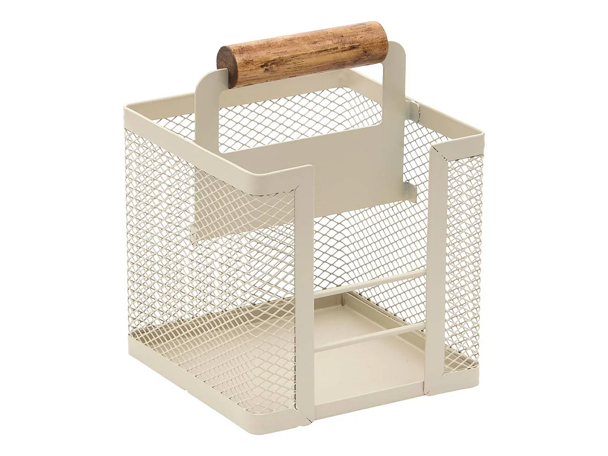 Pot Range-Couverts 4 Compartiments "Telma" 23cm Argile