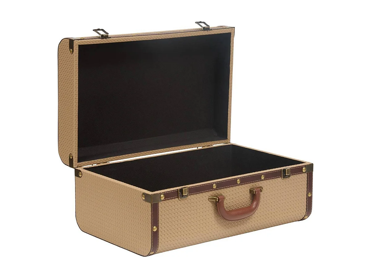 Lot de 2 Malles Valises "Bonie" 45cm Taupe