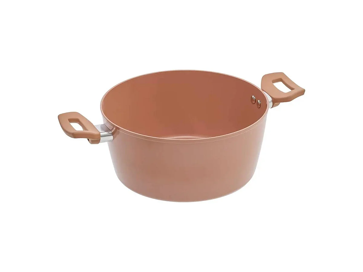 Faitout en Aluminium Forgé "Harmony" 24cm Rose