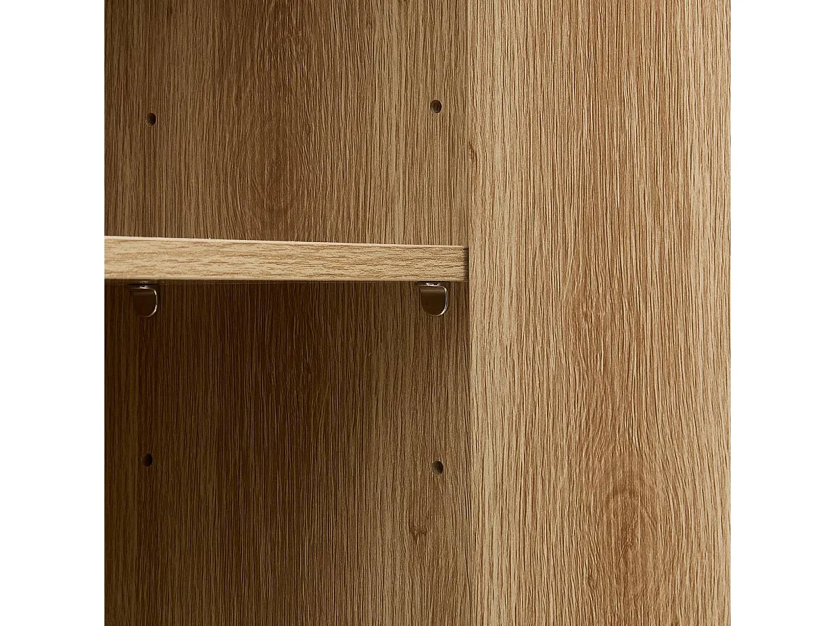 Meuble WC 2 Portes "Abana" 180cm Naturel