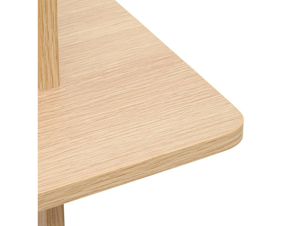 Étagère Murale 2 Niveaux "Fixy" 60cm Naturel