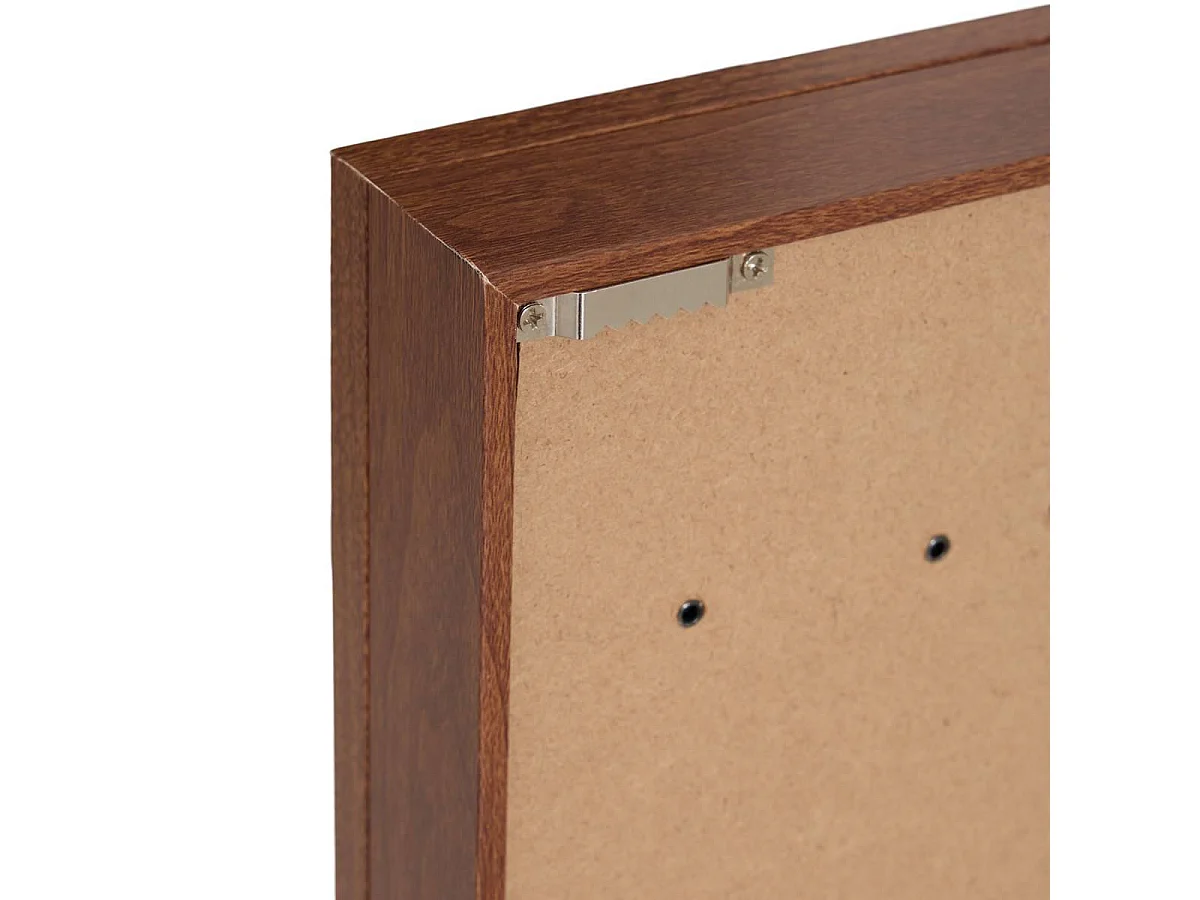 Boîte à Clés Murale "Homy" 32cm Marron