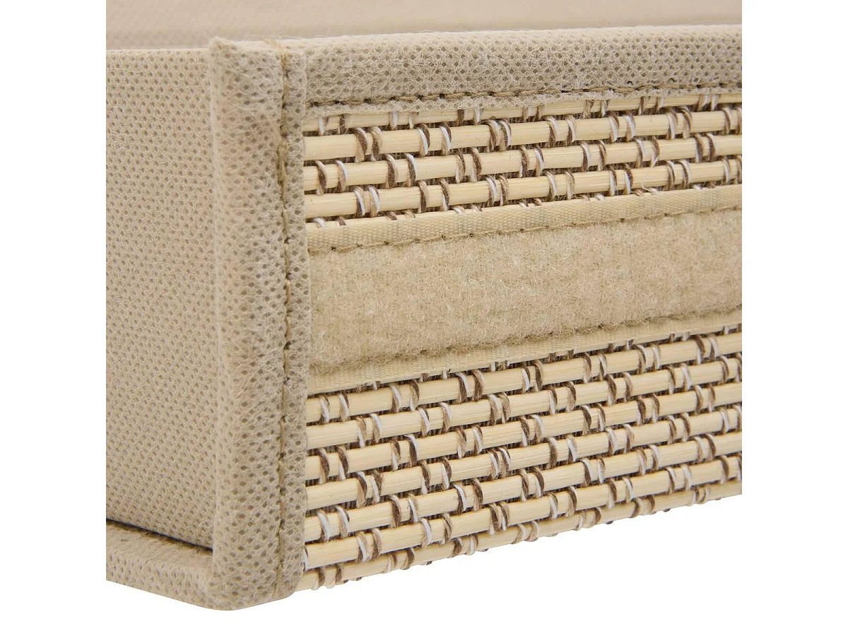 Boîte à Mouchoirs Déco "Stemy" 26cm Beige