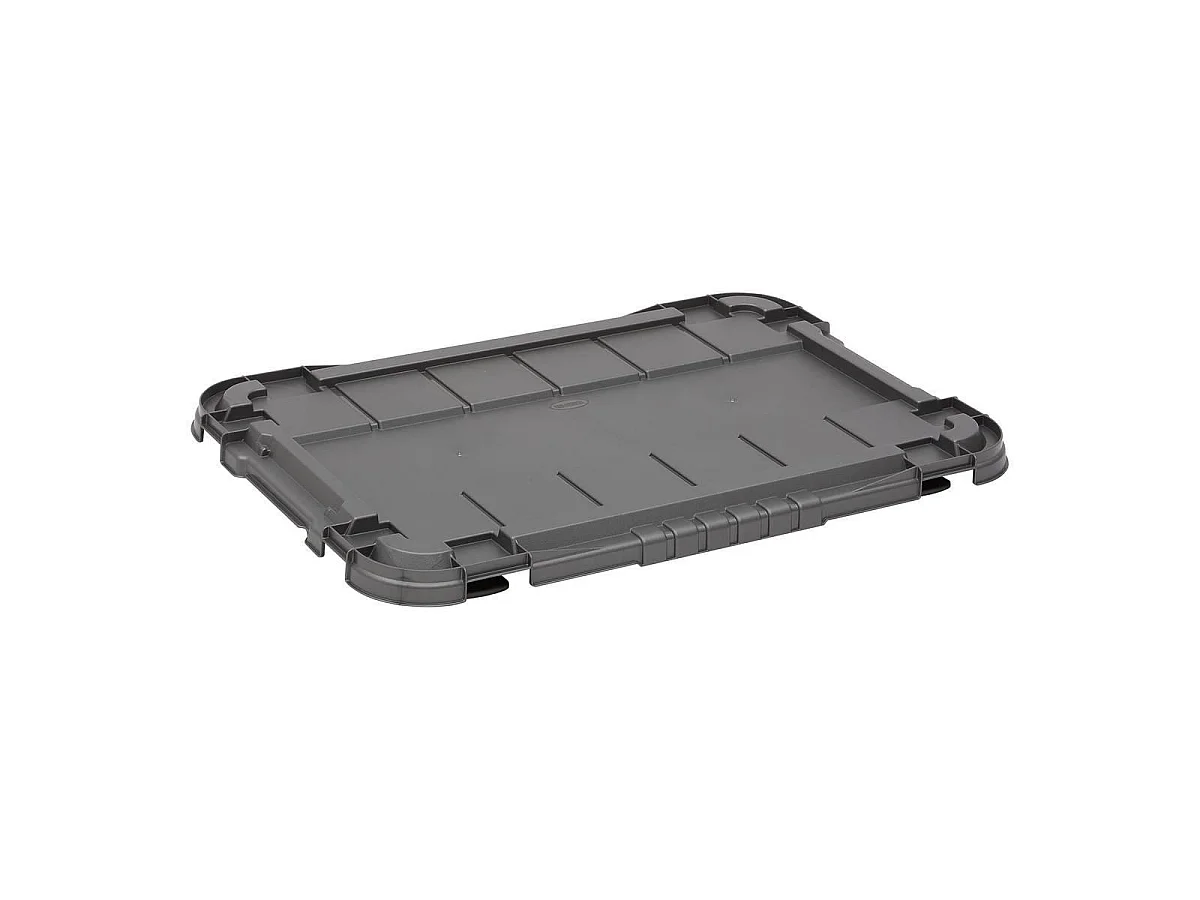 Boîte de Rangement à Roulettes "Block'it" 60L Transparent