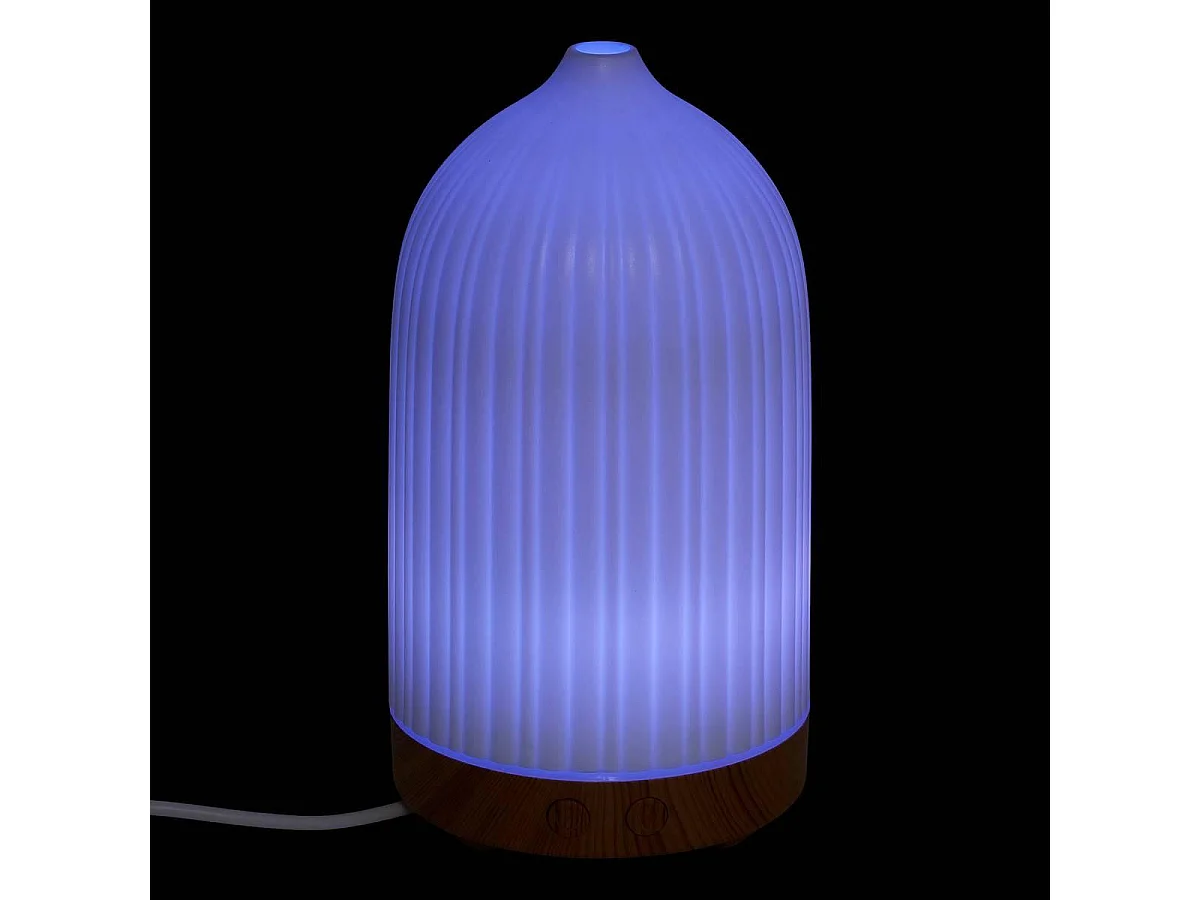 Diffuseur d'Huiles Essentielles à LED "Berni" 17cm Blanc