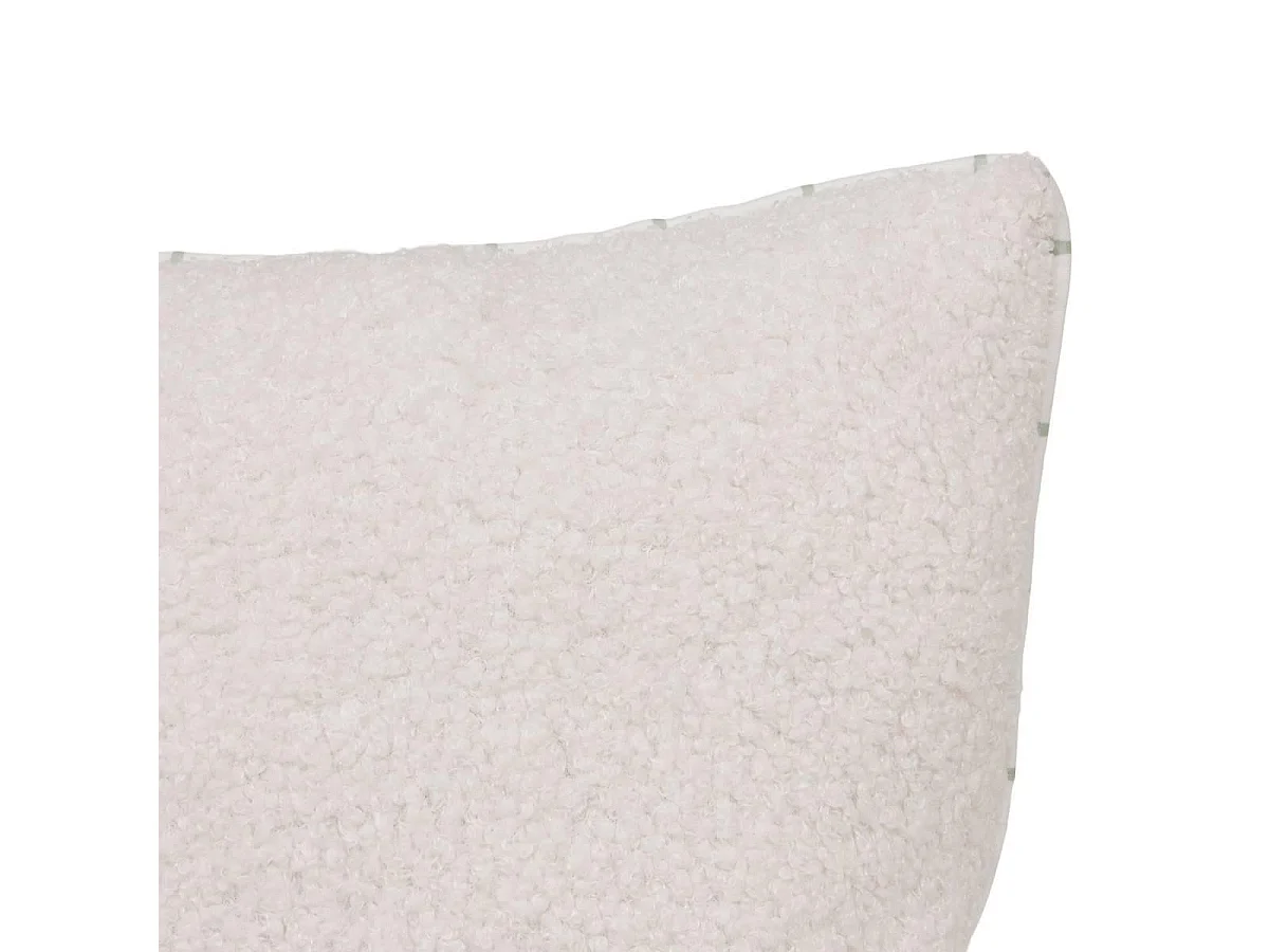 Coussin Déco Enfant Bouclette "Jaiko" 40x40cm Vert