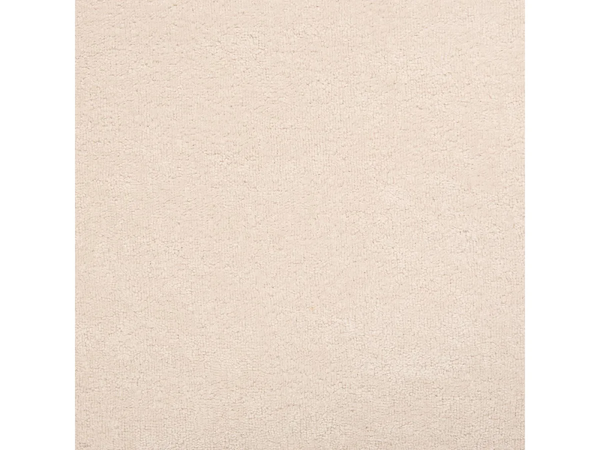 Coussin Déco à Festons "Tom" 40x40cm Beige Lin