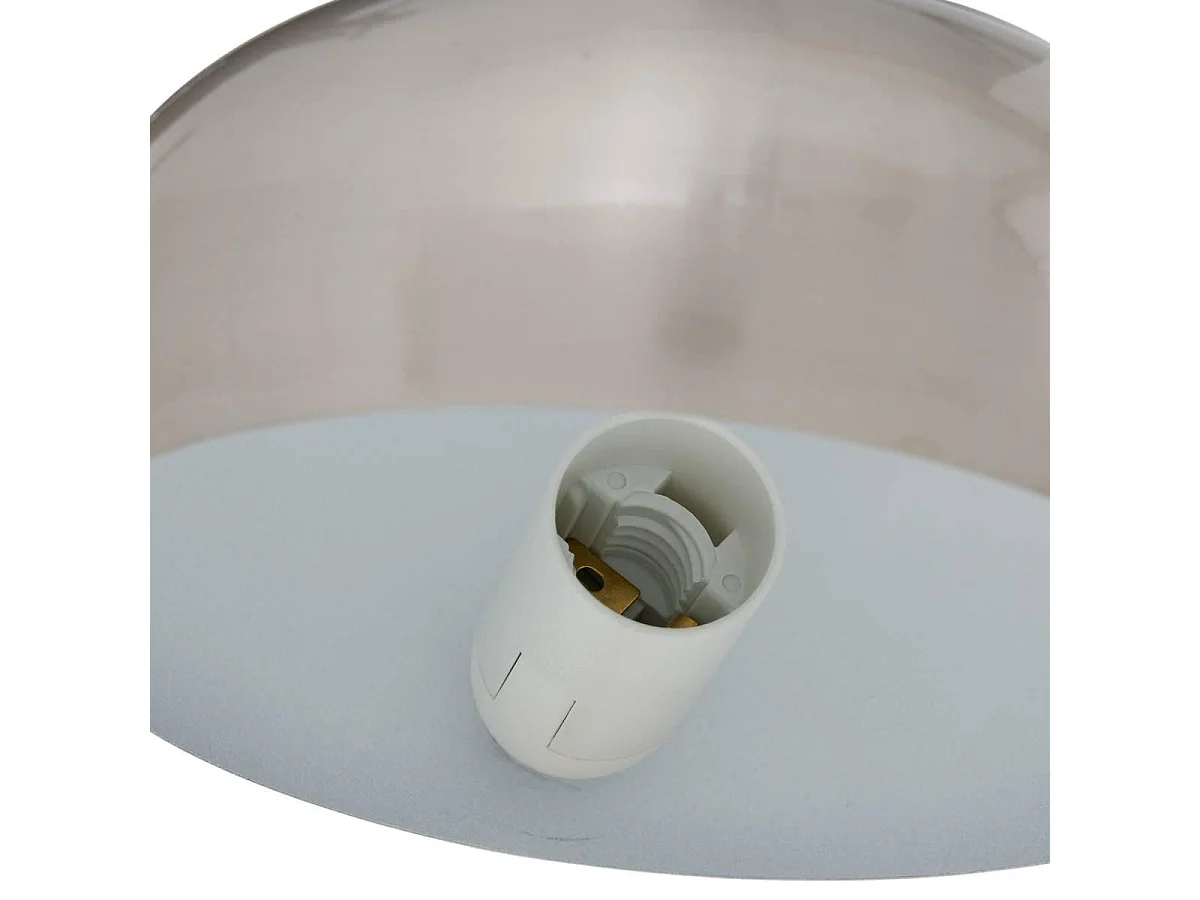 Lampe à Poser en Métal "Maona" 38cm Argent