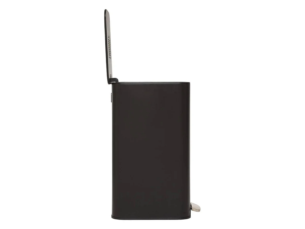 Poubelle à Pédale Slim "Delta" 30L Noir