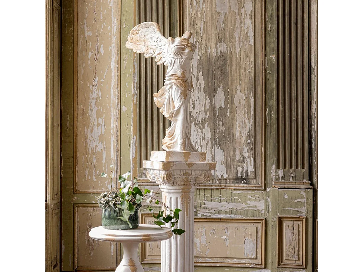 Statue Ange Torse Extérieur "Rémi" 88cm Beige