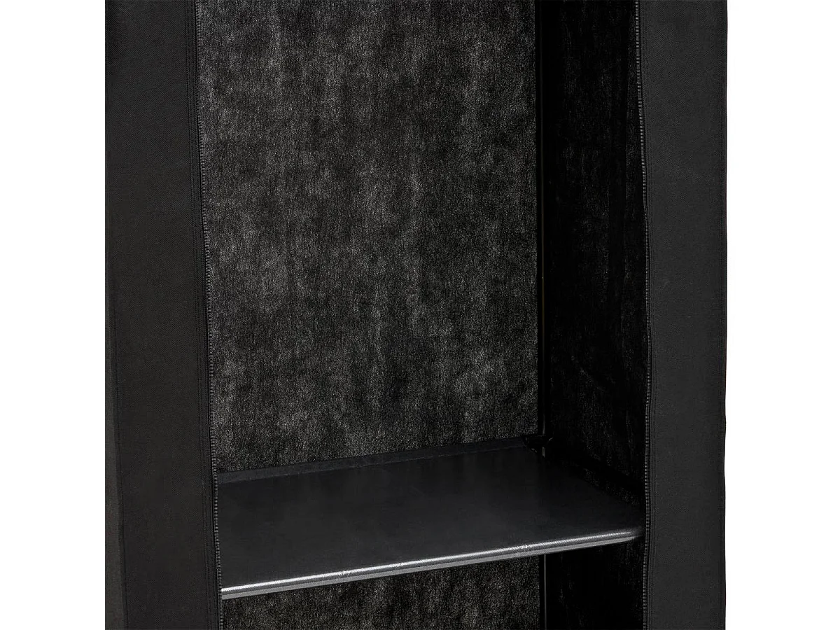 Penderie 1 Étagère "Dressy" 70cm Noir