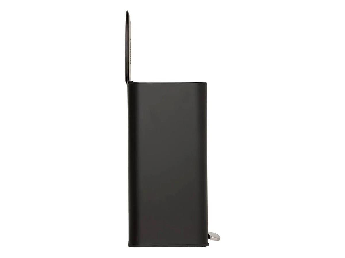 Poubelle à Pédale Slim "Delta" 50L Noir