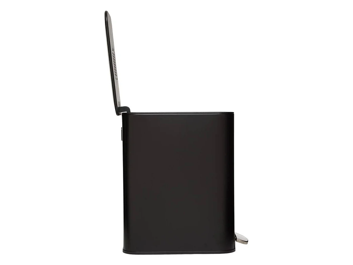 Poubelle à Pédale Slim "Delta" 20L Noir