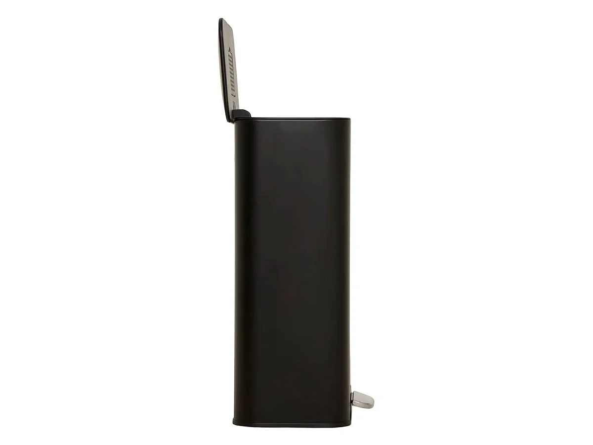 Poubelle à Pédale Manuelle "Delta" 30L Noir