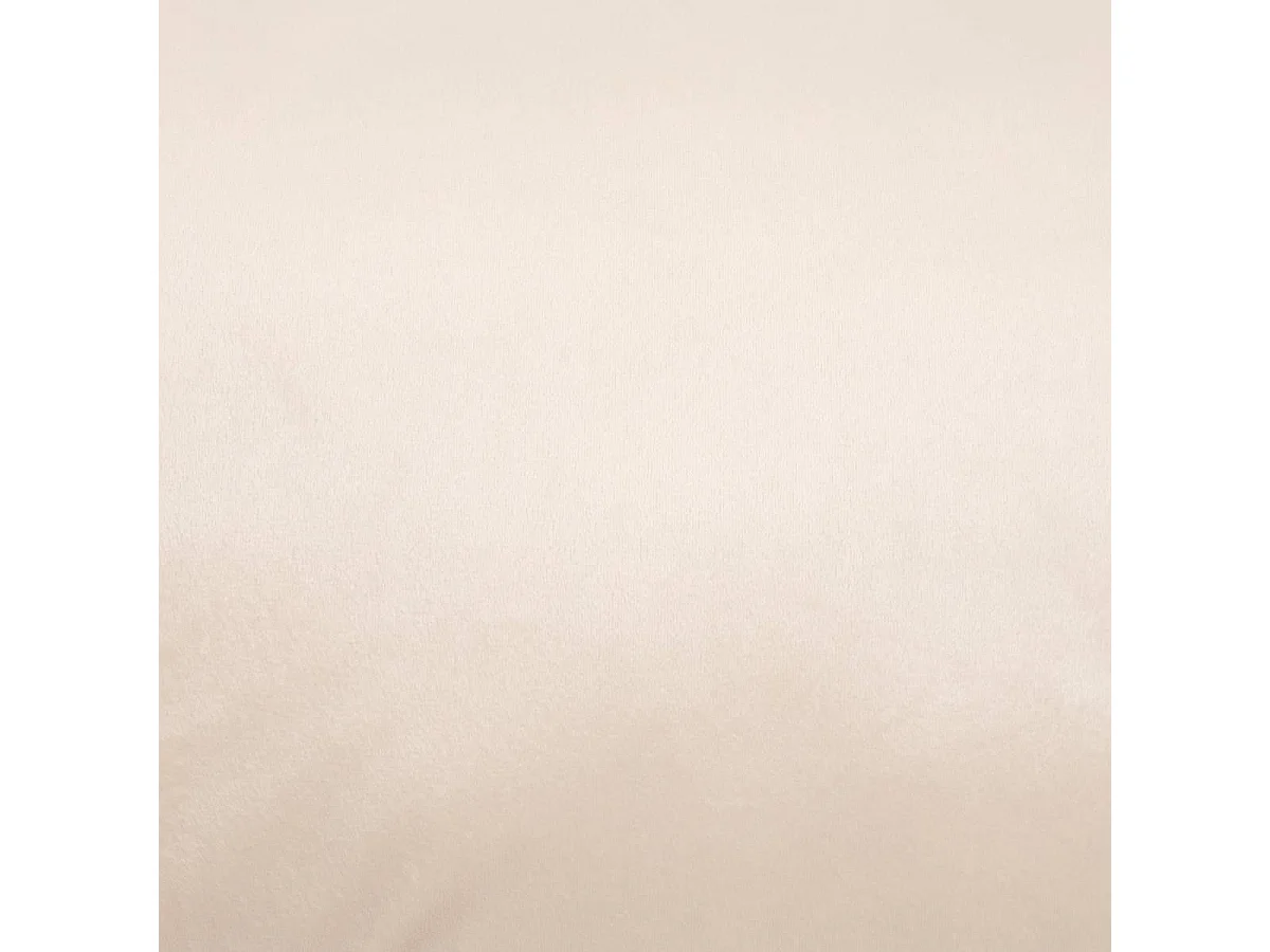 Coussin Imitation Fourrure "Nalia" 50x80cm Beige Lin