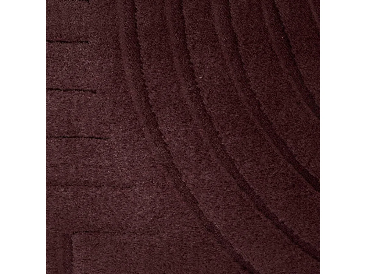 Coussin Imitation Fourrure "Arka" 50x80cm Marron Tonka
