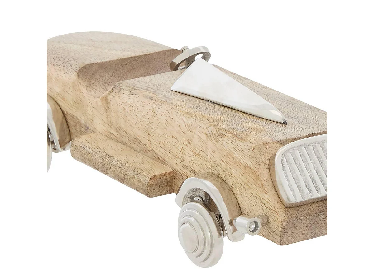 Voiture Déco en Bois "Josie" 25cm Marron