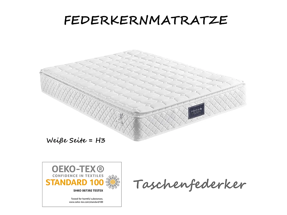 Lit simple rembourré 140×200 cm en lin gris-beige, sommier à lattes, tête réglable, matelas 620 ressorts, ergonomique, pieds métalliques