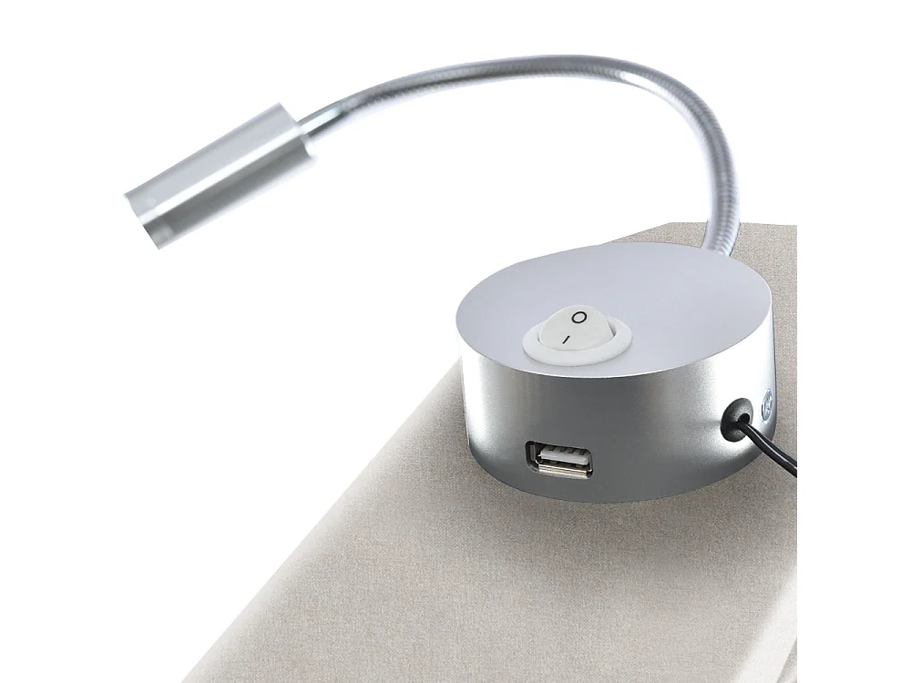 Lit double avec coffre en lin, matelas 720 ressorts, LED, USB et tête de lit robuste