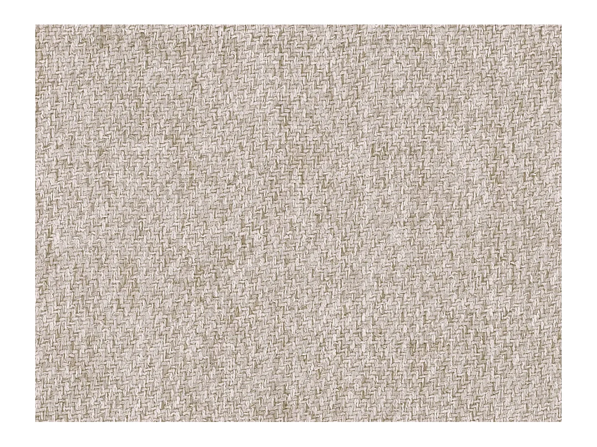 Canapé d'angle FARAH convertible réversible avec rangement en tissu - Beige