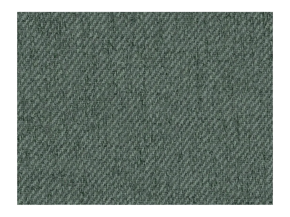 Canapé d'angle FARAH convertible réversible avec rangement en tissu - Vert