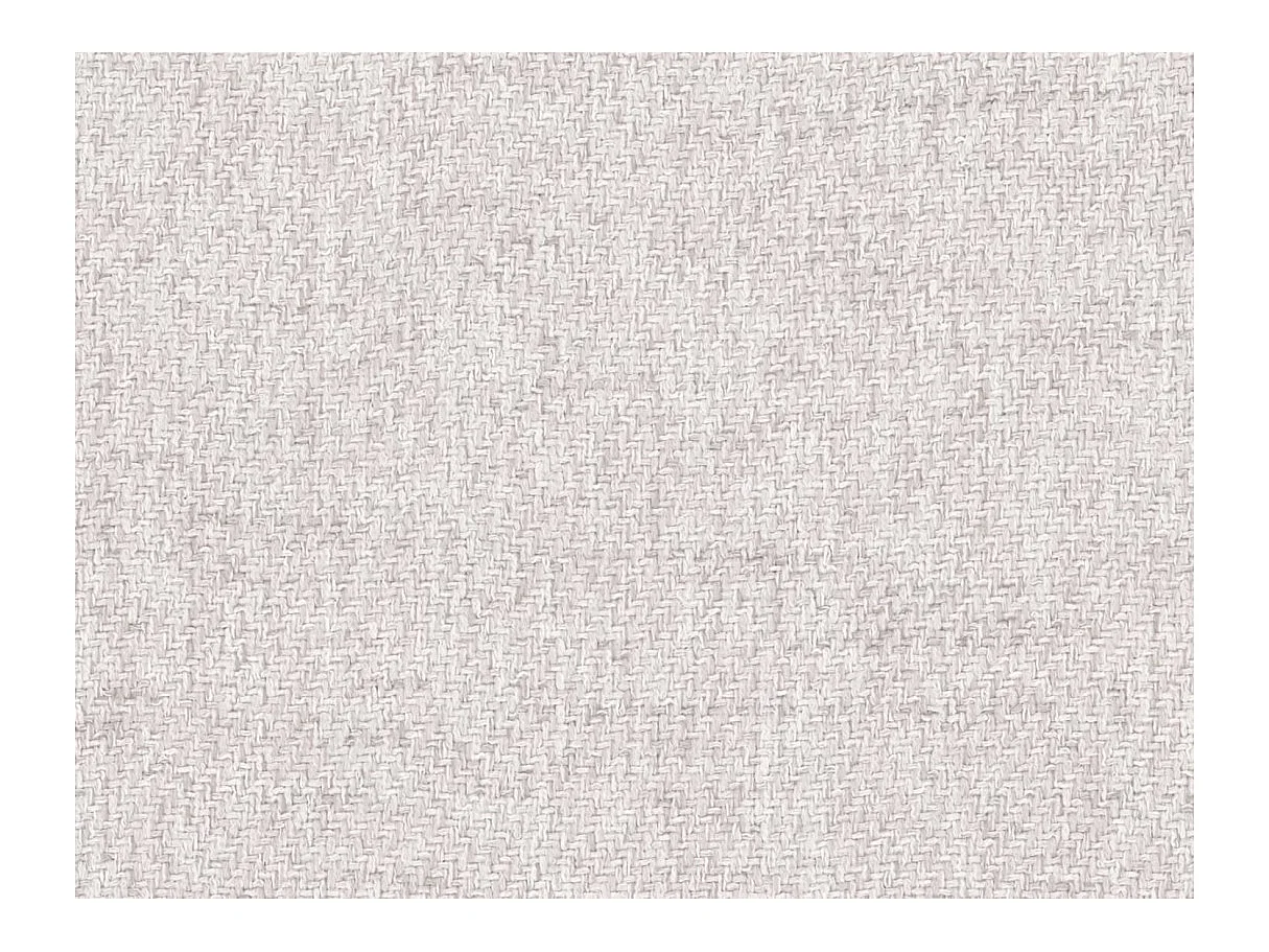 Canapé d'angle FARAH convertible réversible avec rangement en tissu - Blanc