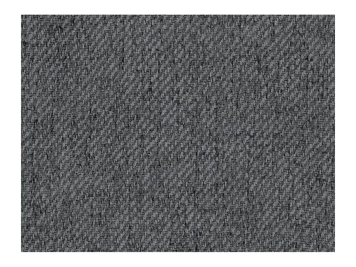 Canapé d'angle FARAH convertible réversible avec rangement en tissu - Gris anthracite