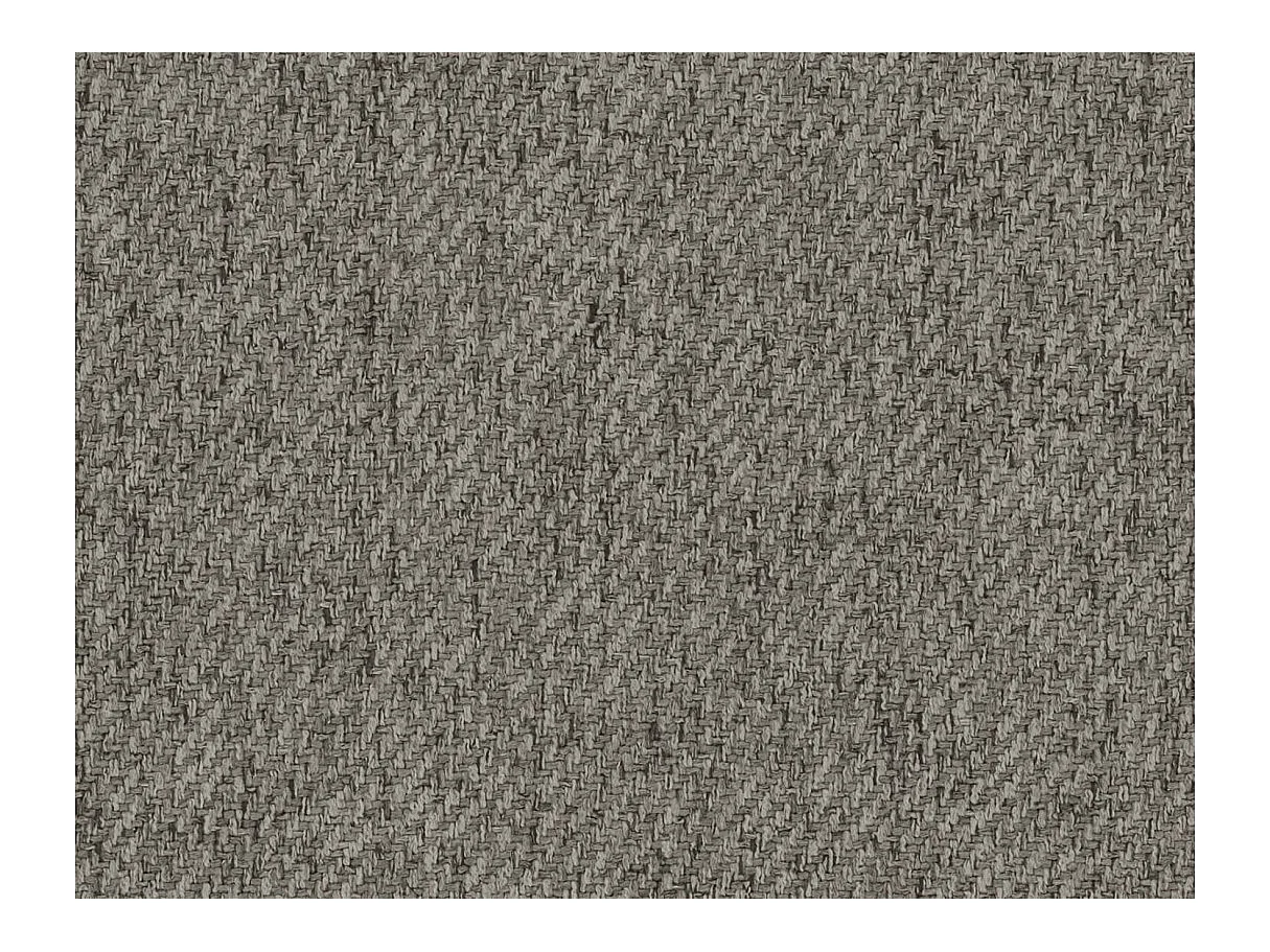 Canapé d'angle FARAH convertible réversible avec rangement en tissu - Taupe