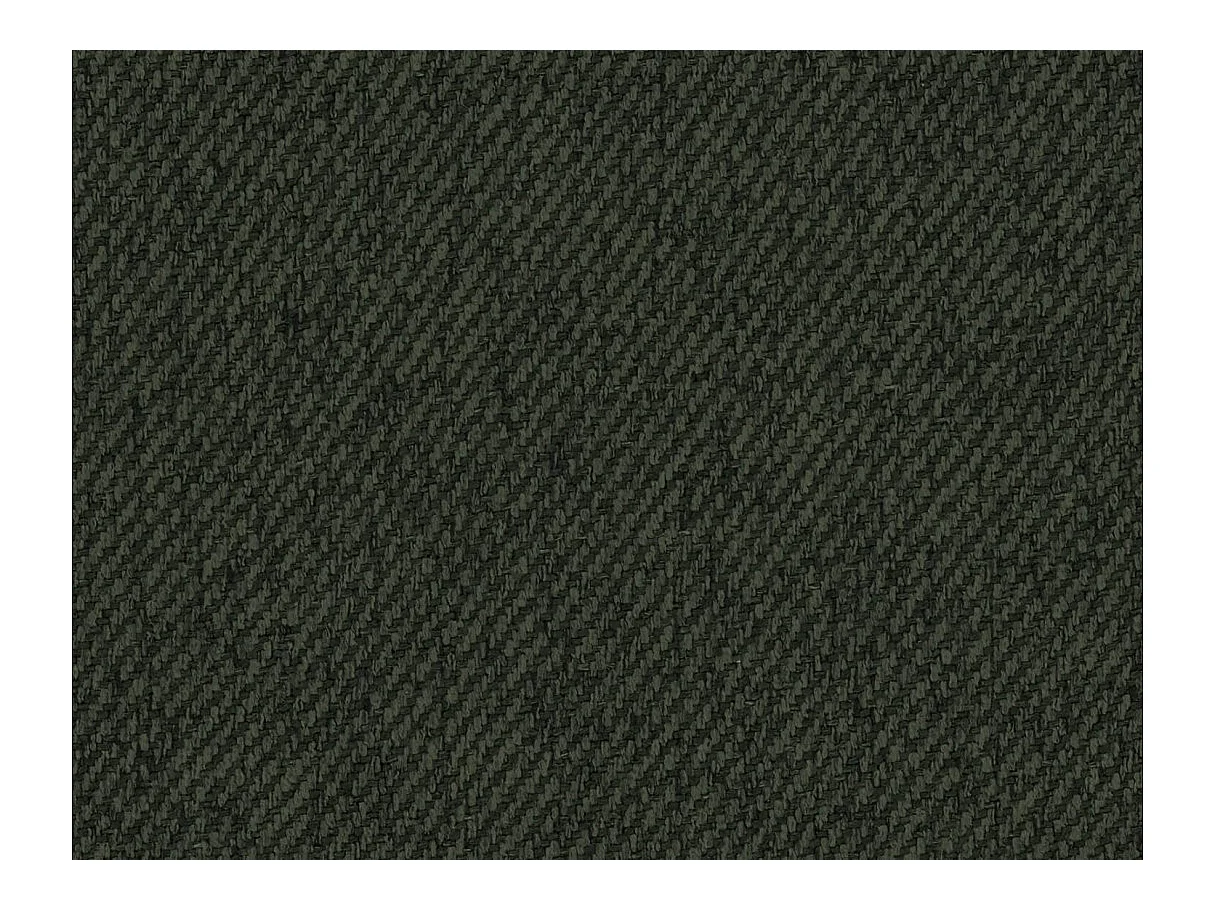 Canapé d'angle FARAH convertible réversible avec rangement en tissu - Vert foncé