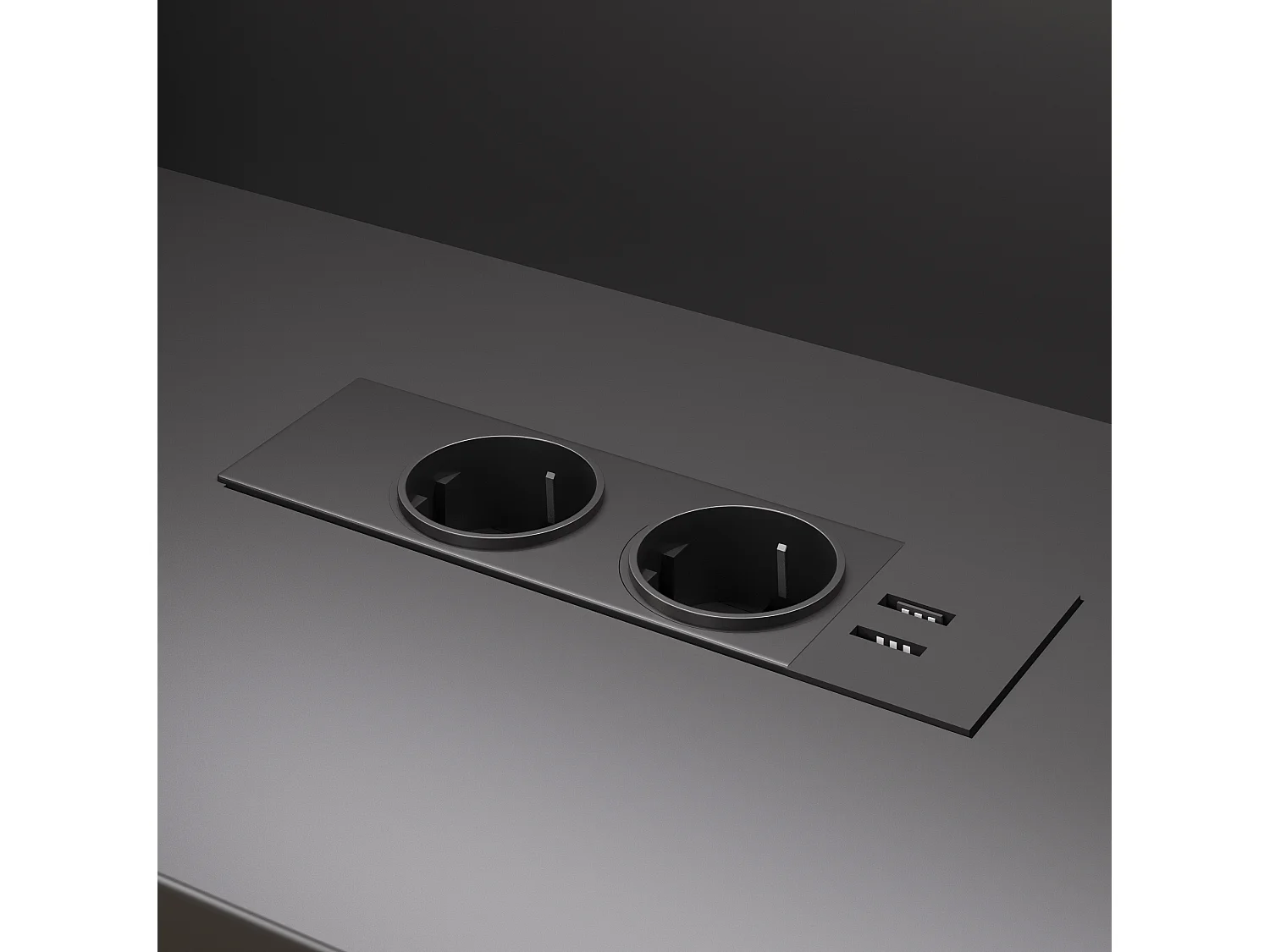 Cama baúl 180x200 cm de madera negra con cabecero con almacenamiento, iluminación LED, puerto USB y 3 cajones, sin colchón