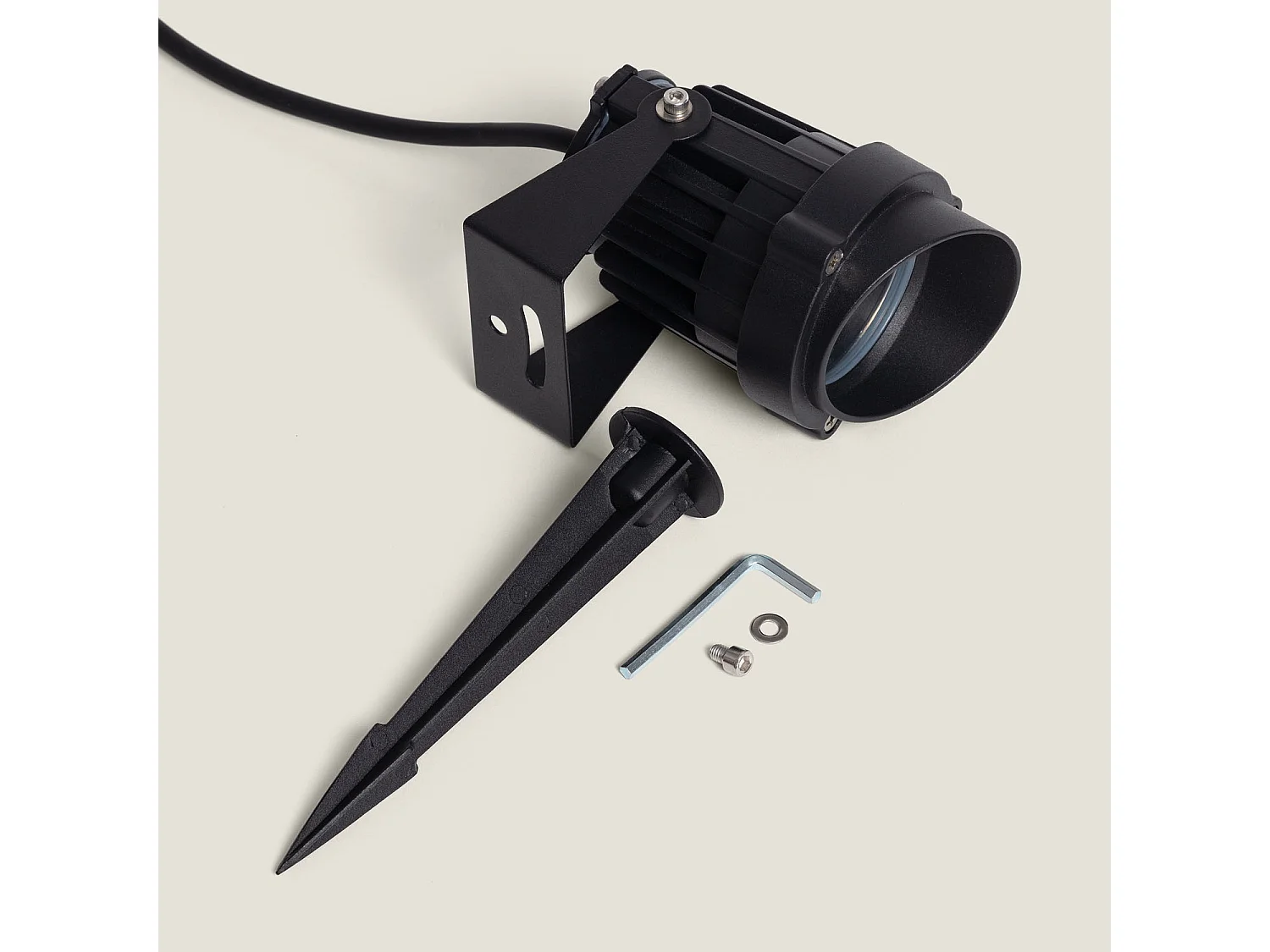 Foco Exterior LED RGB 12W con Pincho Loira RGB
