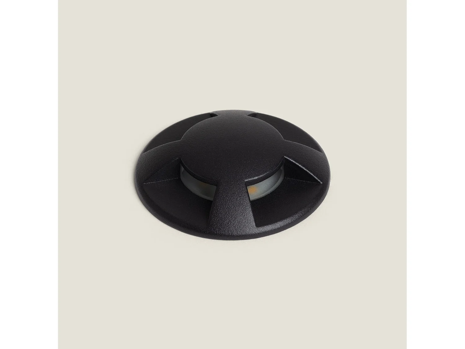 Baliza Exterior LED 3W Empotrable Suelo 4L 4000K Blanco Neutro