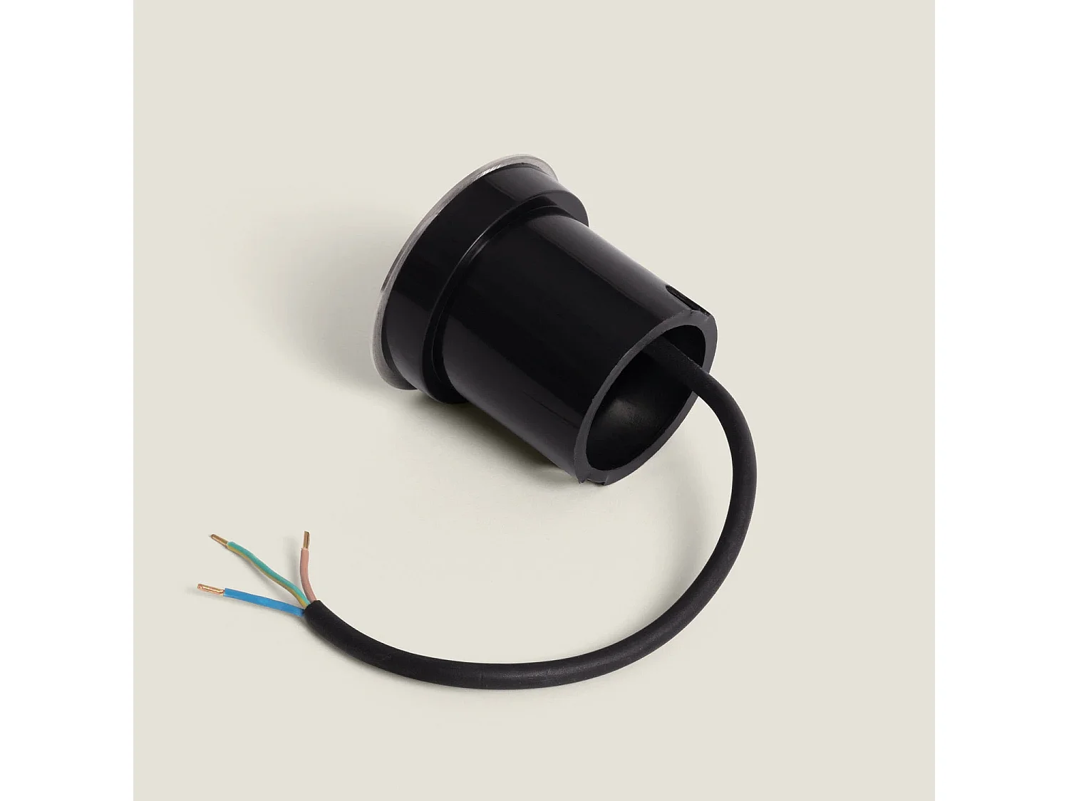 Foco Exterior LED 3W Solid Empotrable Suelo Inox Hallo 2700K Blanco Cálido