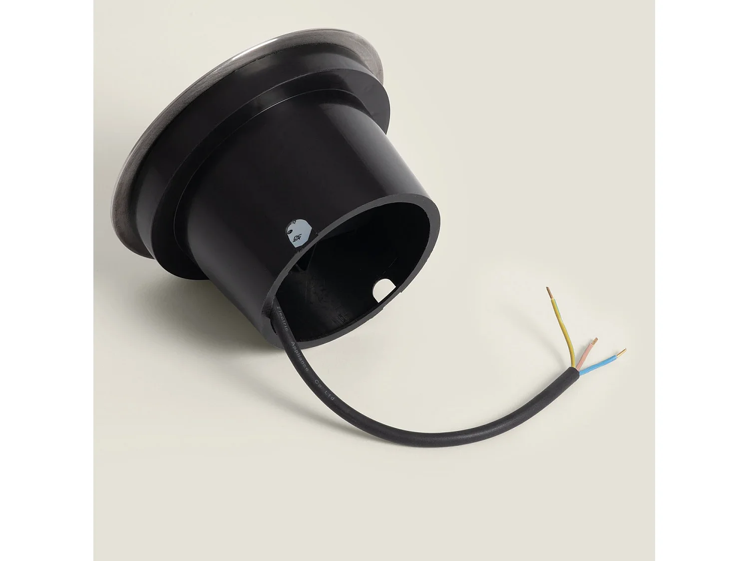 Foco Exterior LED 12W Solid Empotrable Suelo Inox Hallo 2700K Blanco Cálido