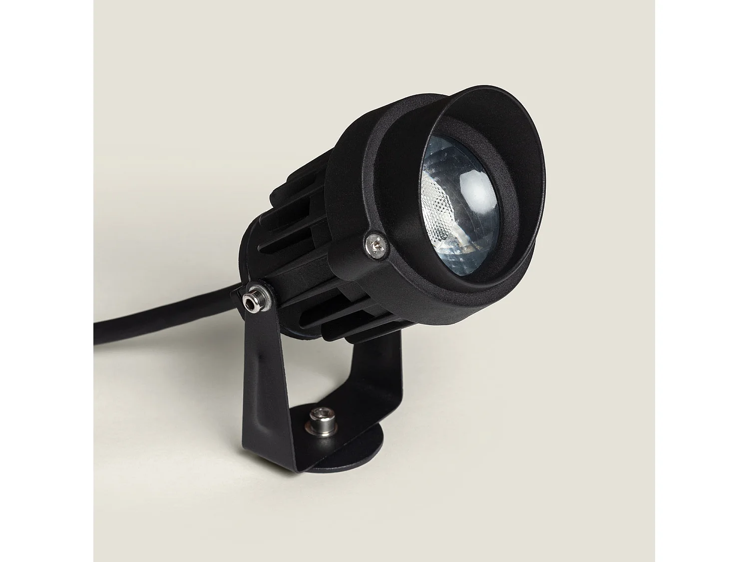 Foco Exterior LED RGB 6W con Pincho Azuer RGB