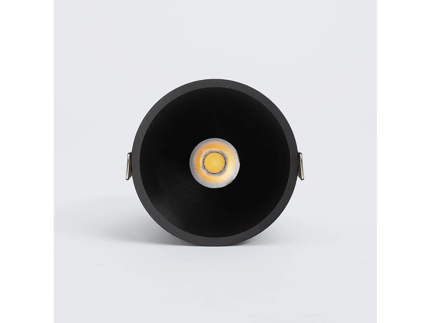 Foco Downlight LED 24W Corte Ø 90 mm Deep 4000K Negro Blanco Neutro