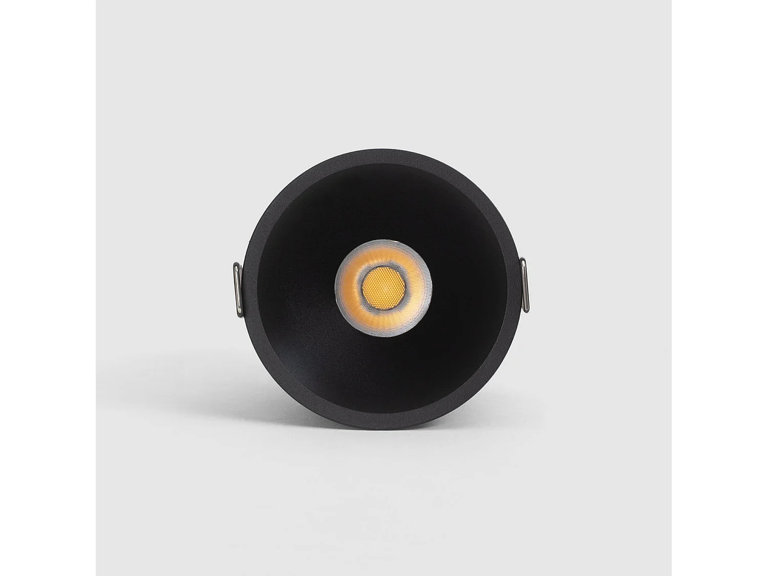Foco Downlight LED 12W Corte Ø 75 mm Deep 4000K Negro Blanco Neutro