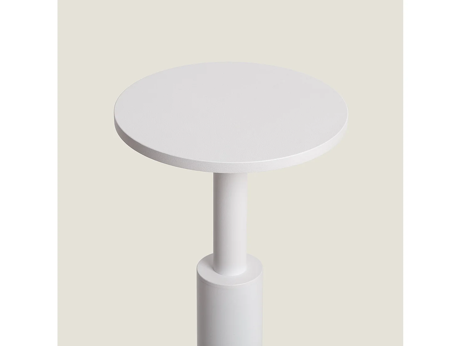Baliza de Pie Exterior LED 16W Aluminio Lhasa 3000K L Blanco Blanco Cálido