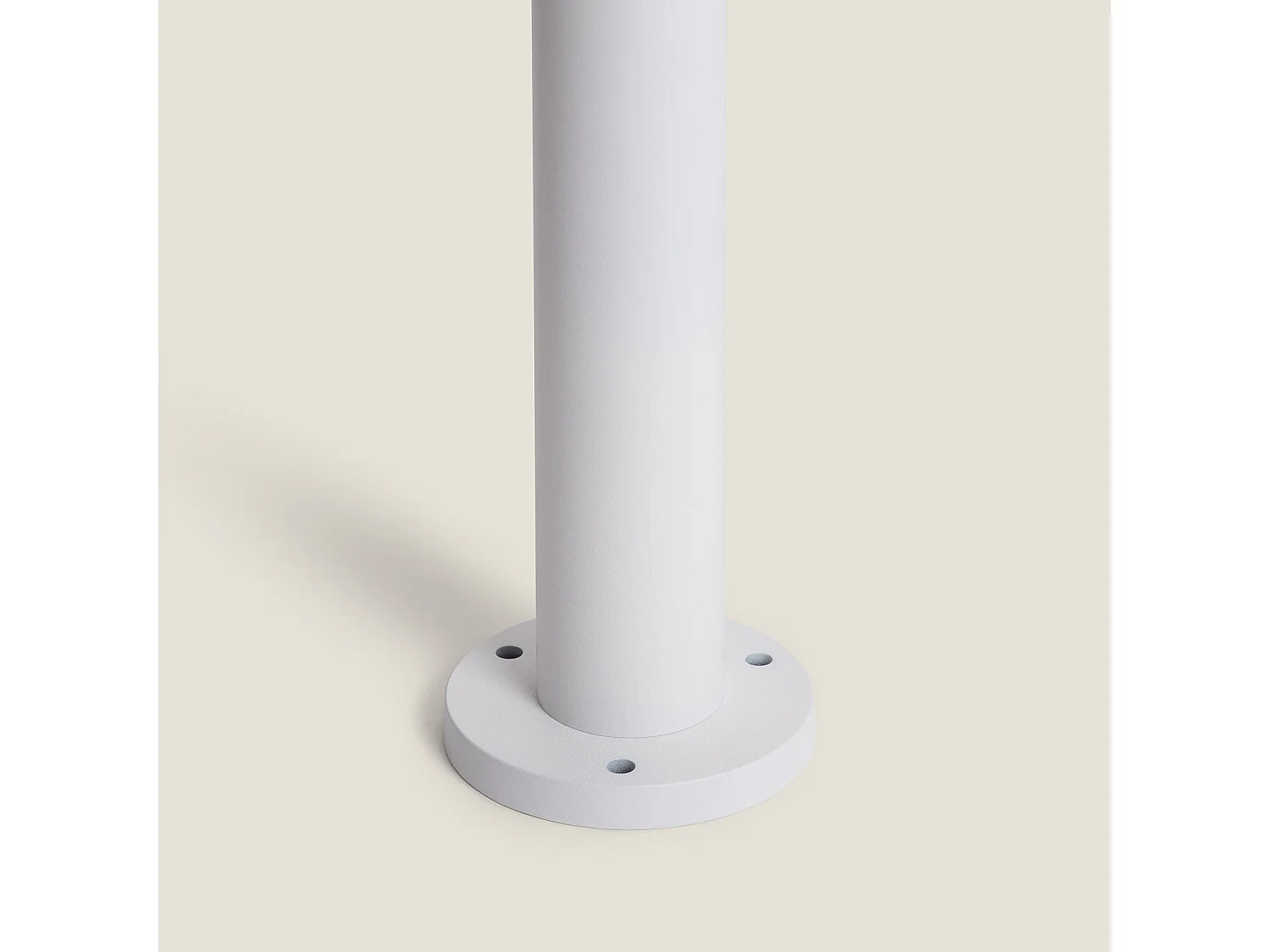Baliza de Pie Exterior LED 16W Aluminio Lhasa 3000K L Blanco Blanco Cálido