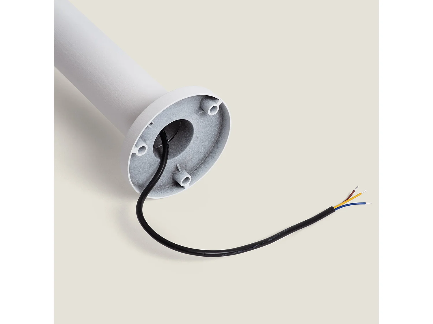 Baliza de Pie Exterior LED 16W Aluminio Lhasa 3000K L Blanco Blanco Cálido