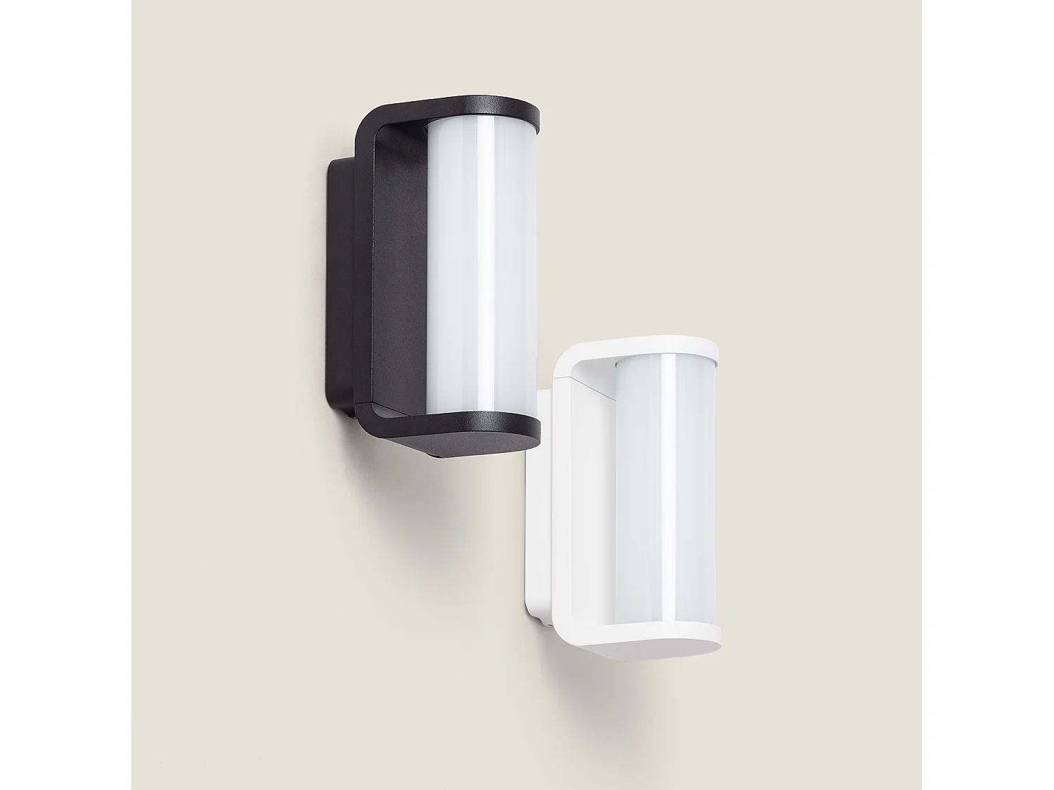 Aplique de Pared Aluminio Exterior LED 15W Dybowo 3000K Blanco Blanco Cálido