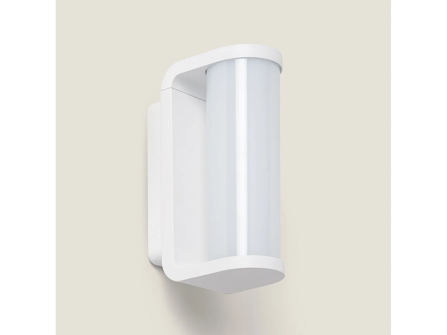 Aplique de Pared Aluminio Exterior LED 15W Dybowo 3000K Blanco Blanco Cálido
