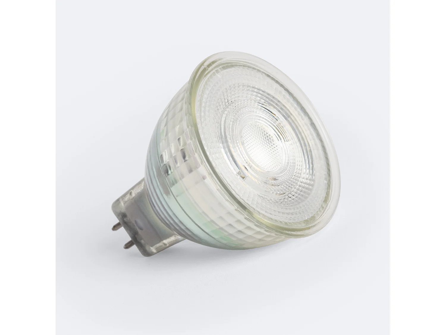 Ampoule LED 12V GU5.3  8W 800 lm Cristal 60º  No Flicker 6000K Blanc froid