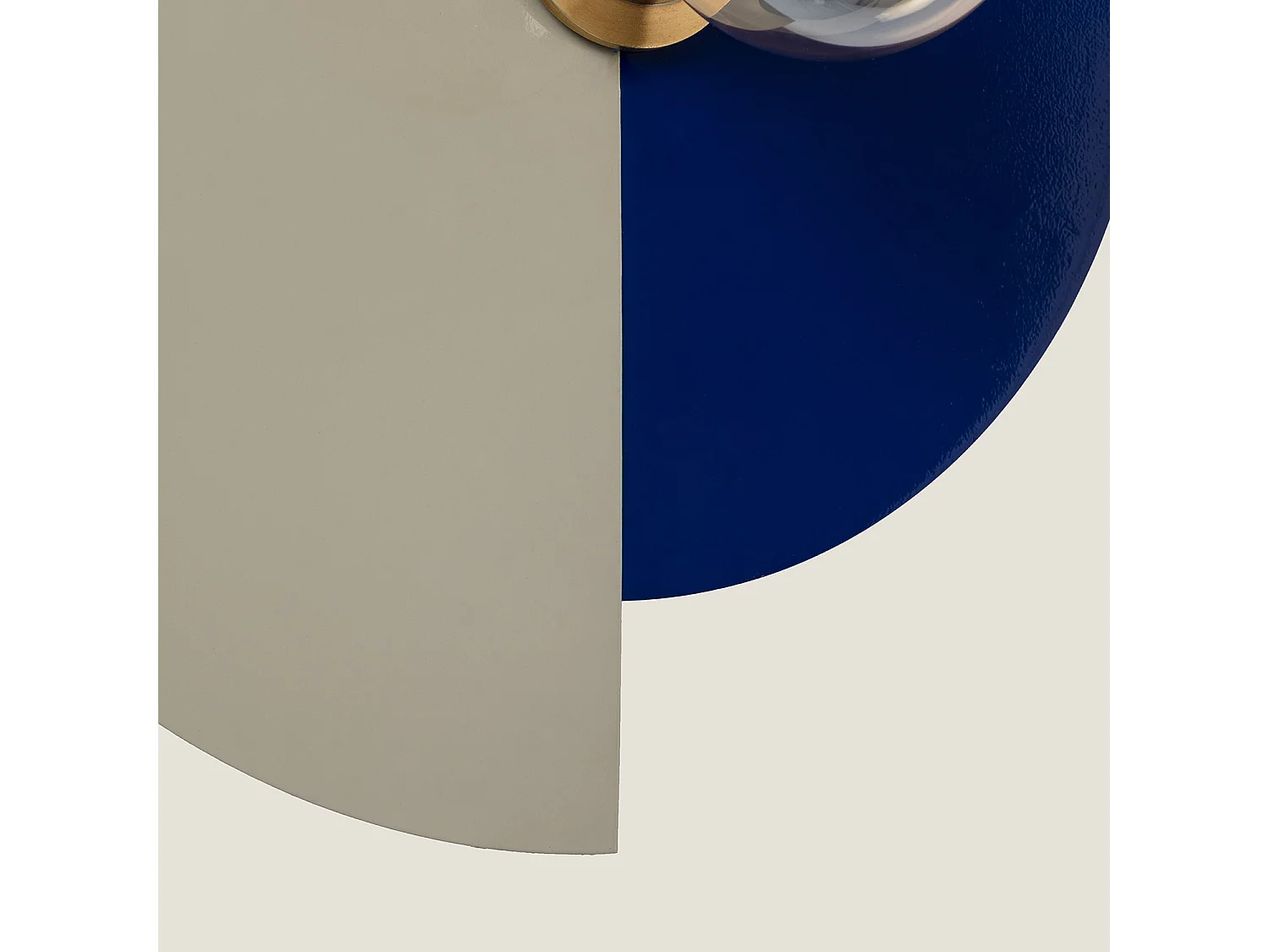 Aplique de Pared Metal Aluminio Dolena  Azul