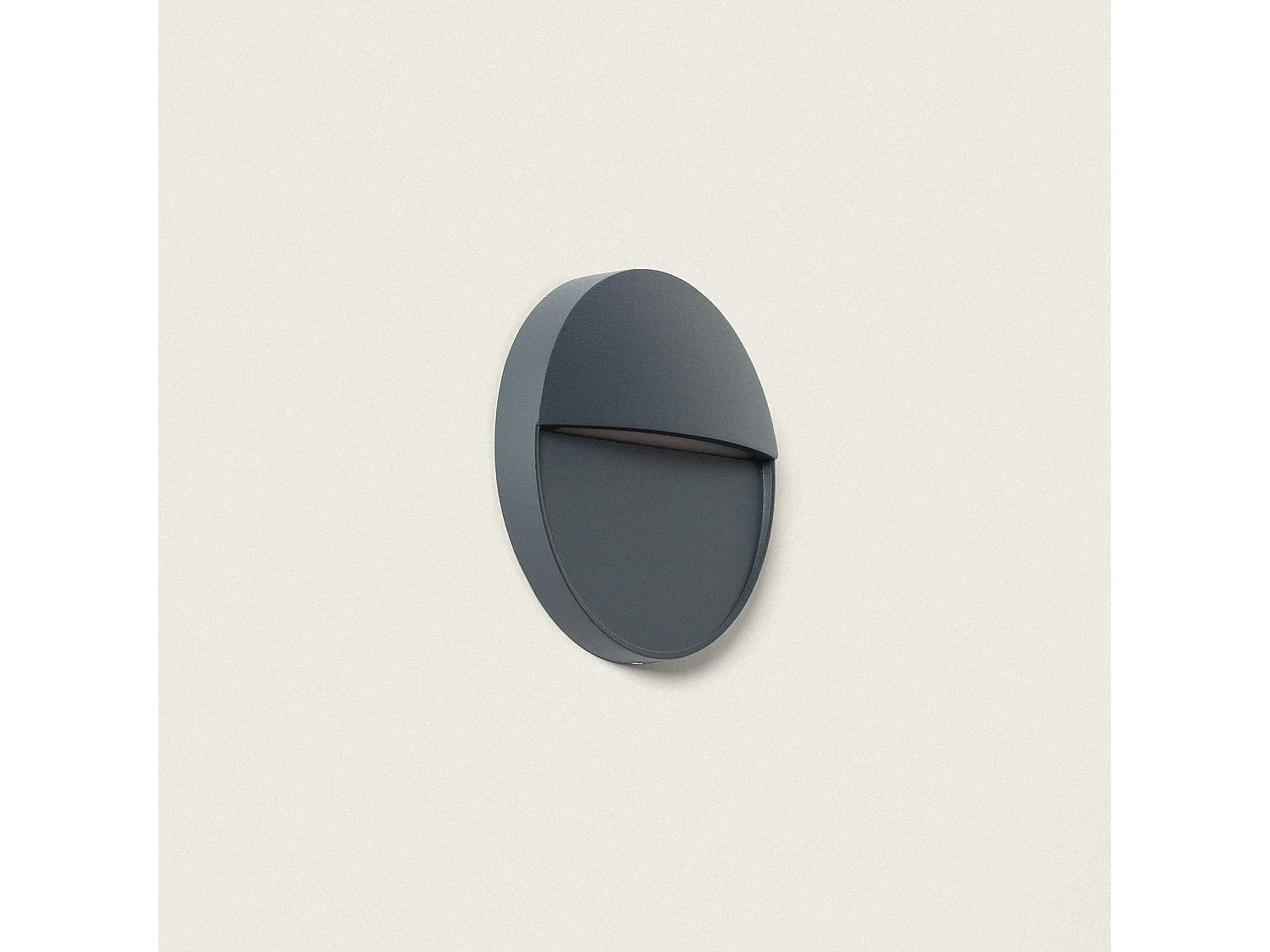 Baliza Exterior LED 3W Superficie Circular Jade 4000K Antracita Blanco Neutro