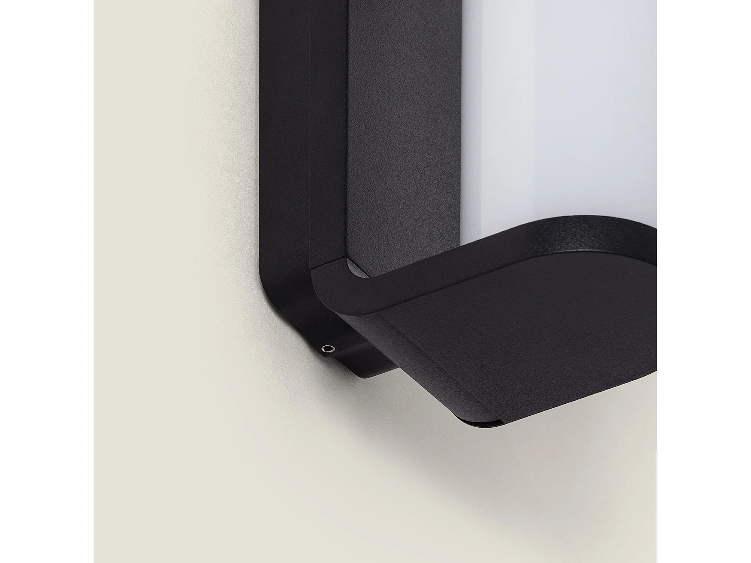 Applique da Parete Alluminio per Esterno LED 15W Dybowo 3000K Nero Bianco Caldo