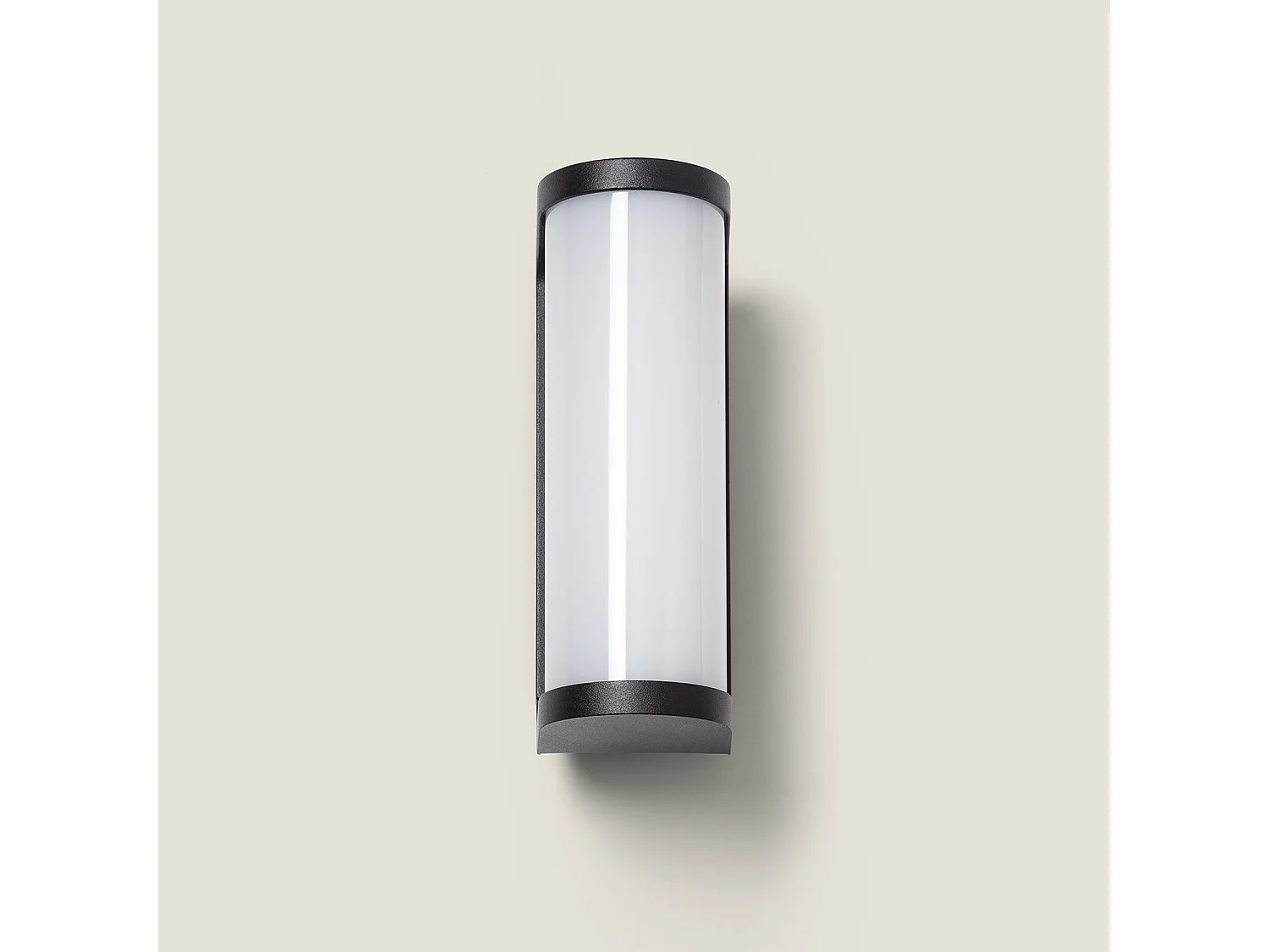 Applique da Parete Alluminio per Esterno LED 15W Dybowo 3000K Nero Bianco Caldo