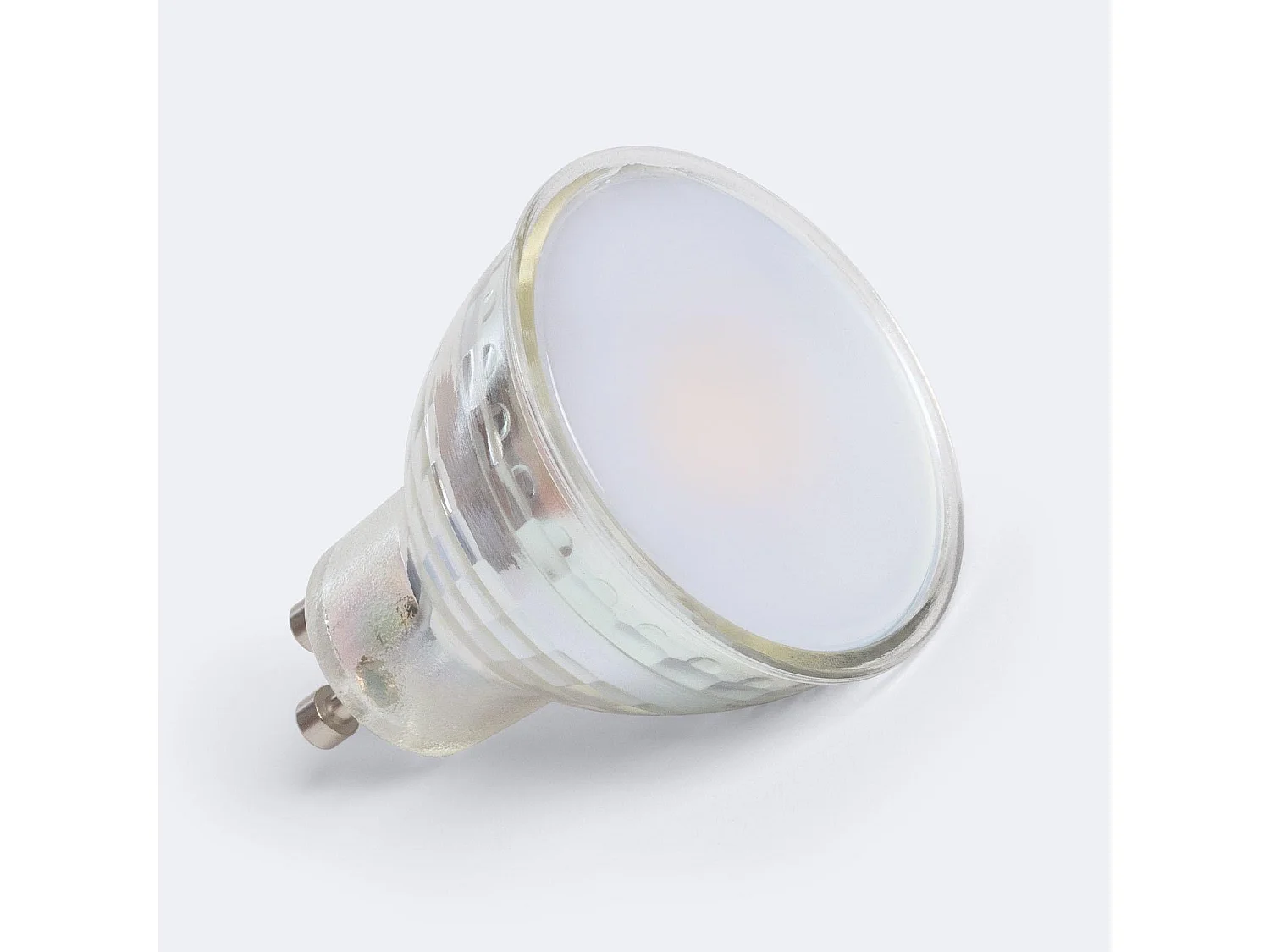 Ampoule LED GU10 5W 500 lm Cristal 100º No Flicker 6000K Blanc froid