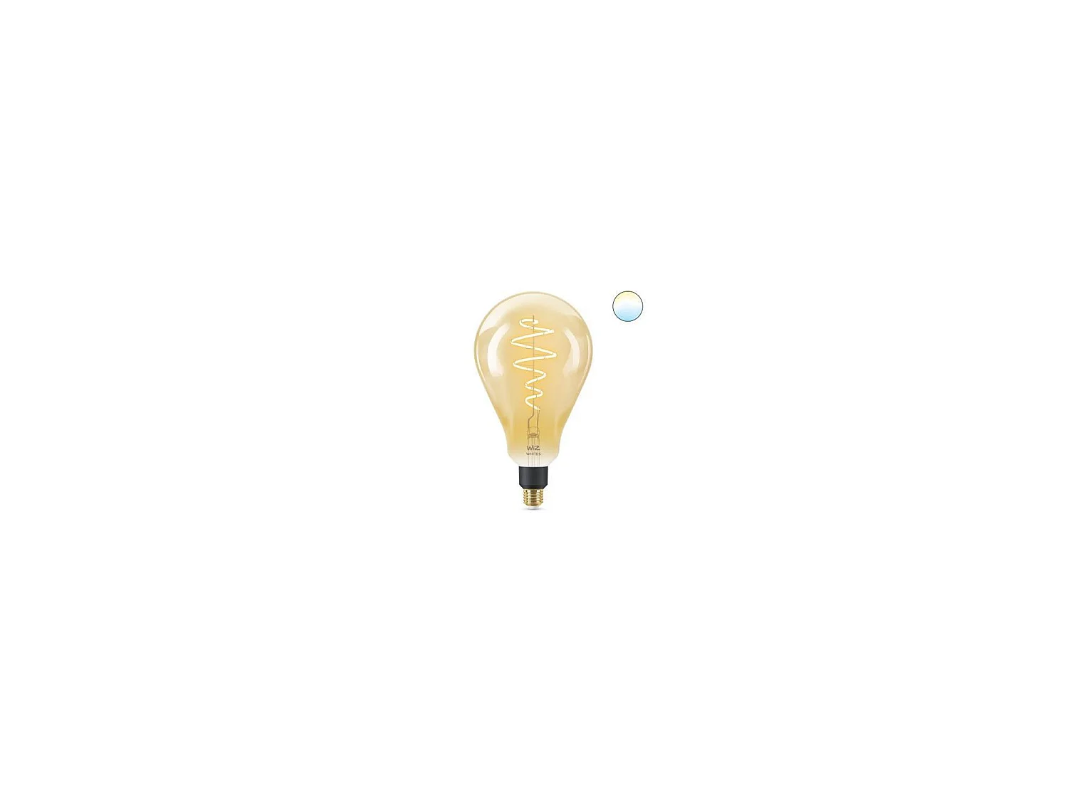 Lampadina LED E27 Smart 6.5W 390 lm PS160 Wi-Fi + Bluetooth Regolabile CCT Selezionabile WIZ Selezionabile (Caldo-Naturale-Freddo)