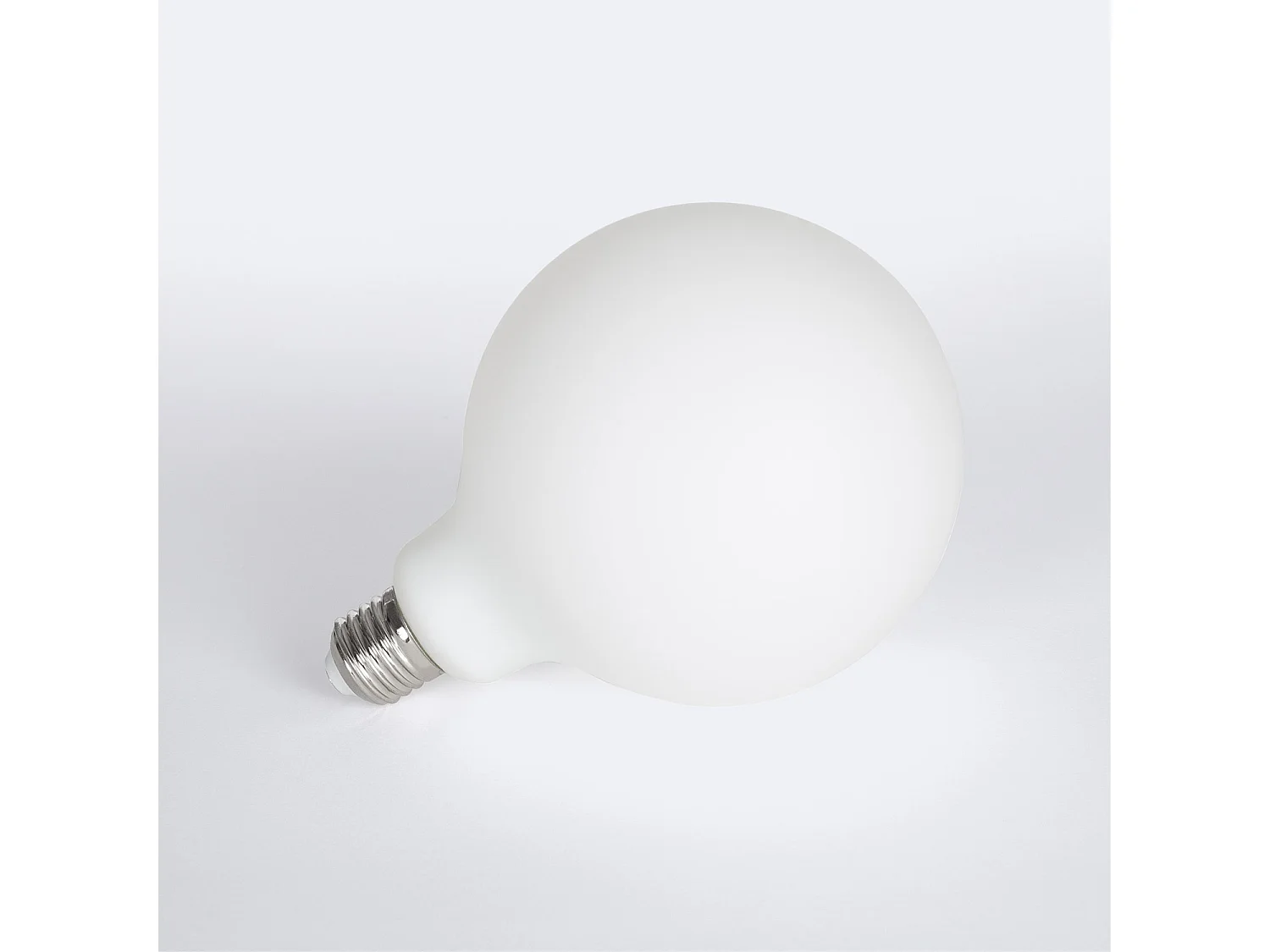 Ampoule filament LED E27 12W 1440lm G125 Cristal Opale 2800K Blanc chaud
